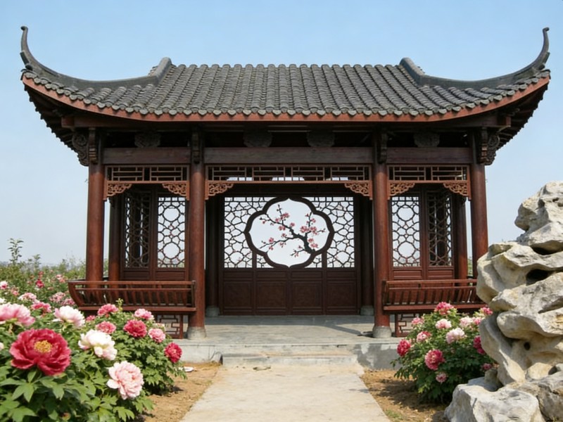 湖北防腐木方亭